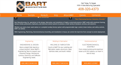 Desktop Screenshot of bartmanufacturing.com